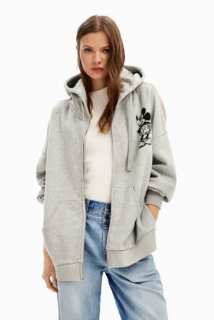 Sudaderas Desigual Oversized jacquard Mickey Mouse Mujer | 5801436-KP