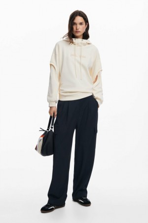 Sudaderas Desigual Oversized with sleeve slits Mujer | 6154072-FM