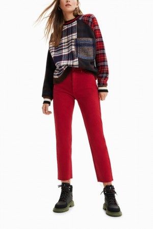 Sudaderas Desigual Tartan wool Mujer | 2753619-EK