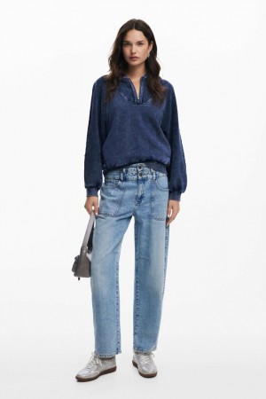 Sudaderas Desigual Washed effect Mujer | 0426931-NK