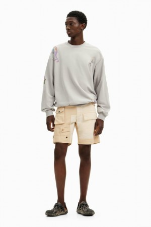 Sudaderas Desigual Watercolor illustrations Hombre | 8671534-DE