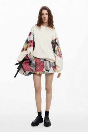 Sudaderas Desigual printed sleeves M. Christian Lacroix Mujer | 4859760-CE