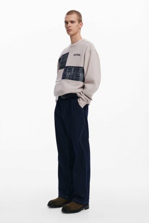 Sudaderas Desigual with patches Hombre | 0169358-HD