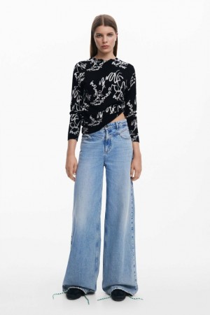 Suéteres Desigual Arty print Mujer | 3056298-BG