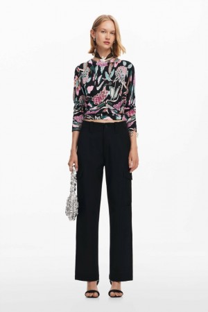 Suéteres Desigual Botanical print knit Mujer | 0439261-DW