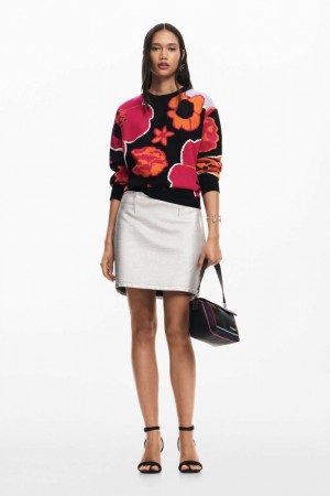 Suéteres Desigual Floral Mujer | 6128753-FN