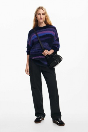 Suéteres Desigual Knit Mujer | 7304968-QN
