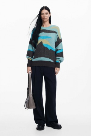 Suéteres Desigual Landscape Mujer | 2167059-IC