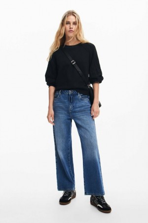 Suéteres Desigual Textured sleeve Mujer | 1607935-DE