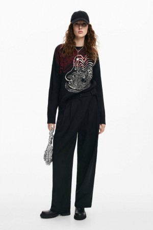 Suéteres Desigual Wave knit M. Christian Lacroix Mujer | 9432186-PU