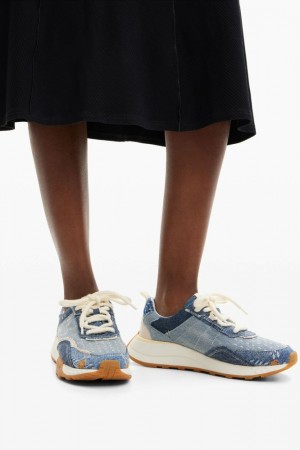 Tenis Desigual Denim jogger Mujer | 2539107-HF