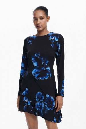 Vestido Desigual Asymmetrical cut Mujer | 2875019-YM