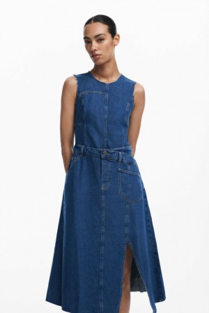 Vestido Desigual Denim midi Mujer | 0584372-GA