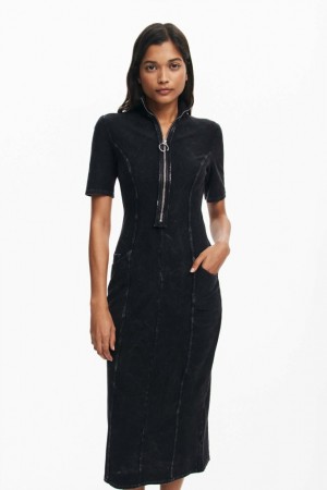Vestido Desigual Denim midi Mujer | 7128946-YQ