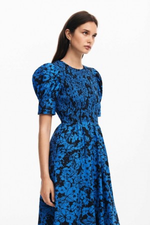 Vestido Desigual Floral midi Mujer | 0216837-YG