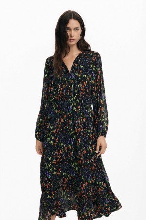 Vestido Desigual Floral midi Mujer | 6482597-RJ