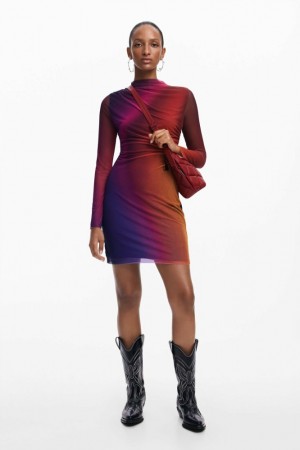 Vestido Desigual Ombre short Mujer | 7319654-JG