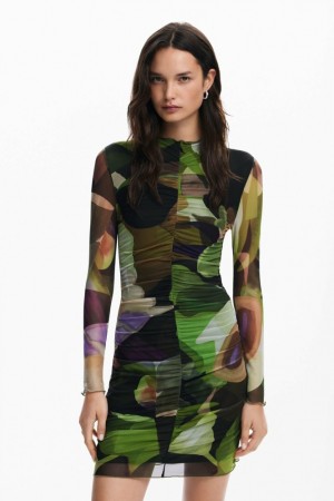 Vestido Desigual Printed Mini M. Christian Lacroix Mujer | 6013458-IR