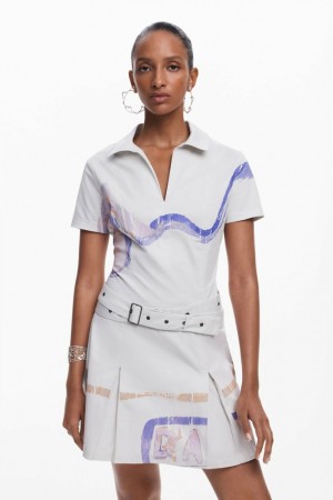 Vestido Desigual Short belt Mujer | 6879021-GS