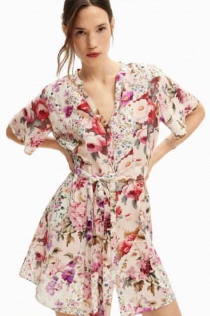 Vestido Desigual Short floral Mujer | 2308576-RU