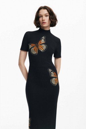 Vestido Desigual Slim midi butterfly Mujer | 8197405-XQ
