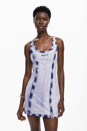 Vestido Desigual Washed-effect short Mujer | 8352079-LX